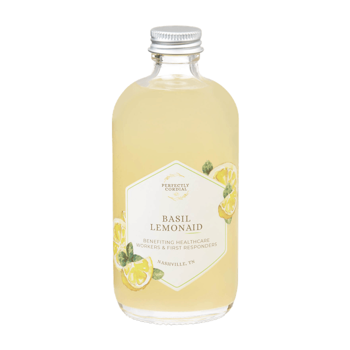 Basil LemonAid bottle