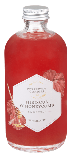 Hibiscus and Honeycomb bottle