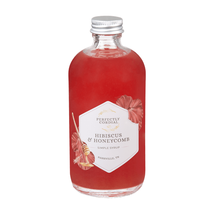 Hibiscus and Honeycomb bottle