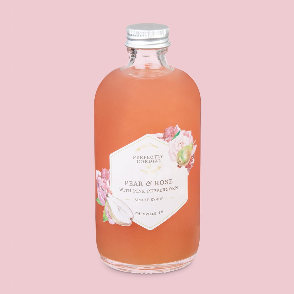 Pear Rose and Pink Peppercorn, styled