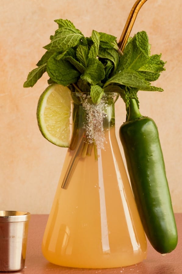 Jalapeno Mint Margarita